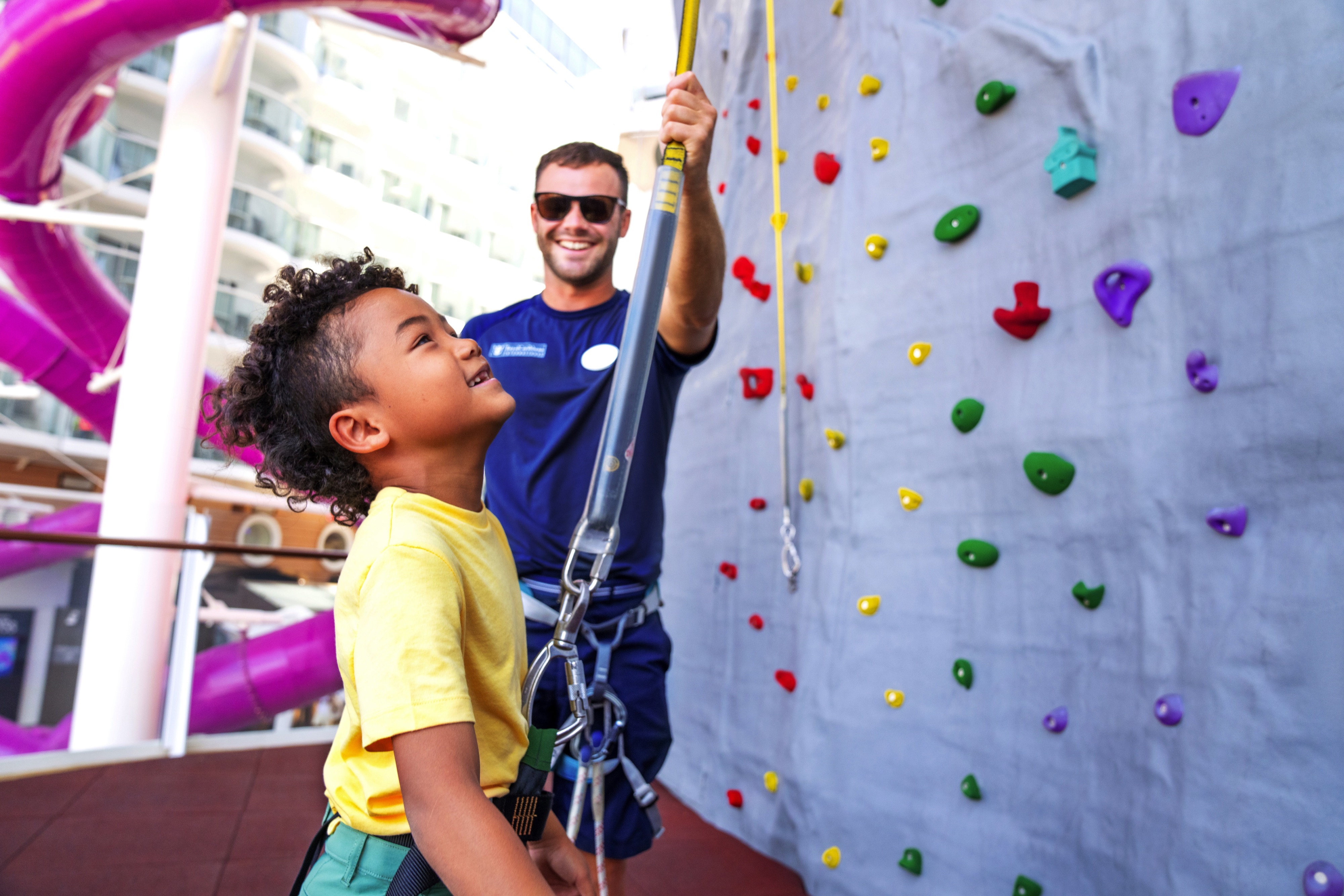 Liberty of the Seas - Rock Climbing Wall